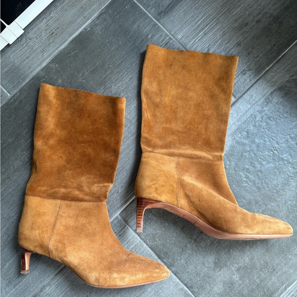 ba&sh Shoes - ba&sh Tan Heeled Boots